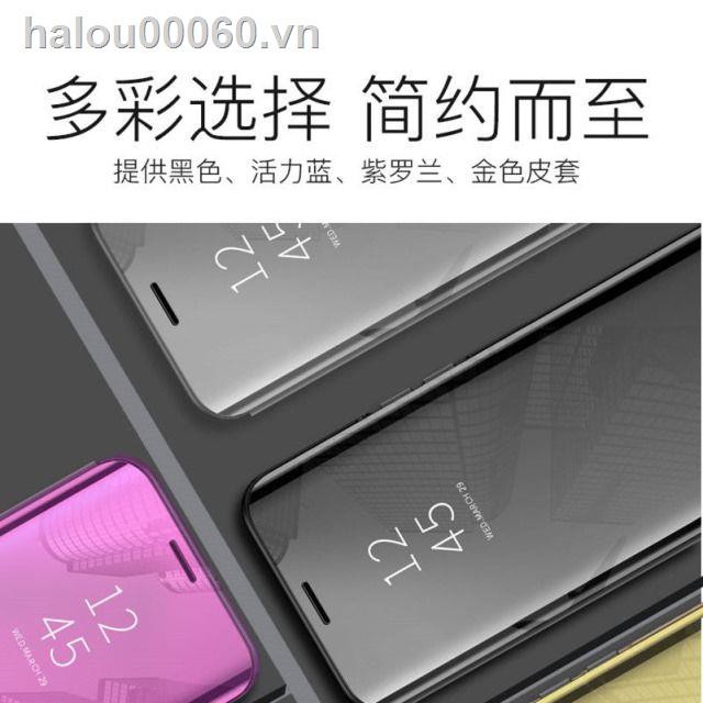 Bao Da Nắp Gập Tráng Gương Thời Trang Cho Galaxy Note 9 / Note8 / 5 / 4