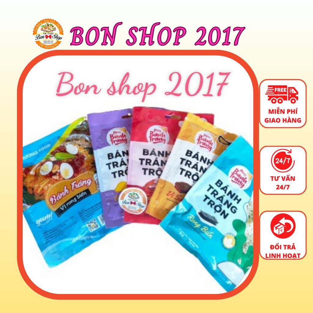 SET 5 GÓI BÁNH TRÁNG TRỘN ĐỦ VỊ THƠM NGON