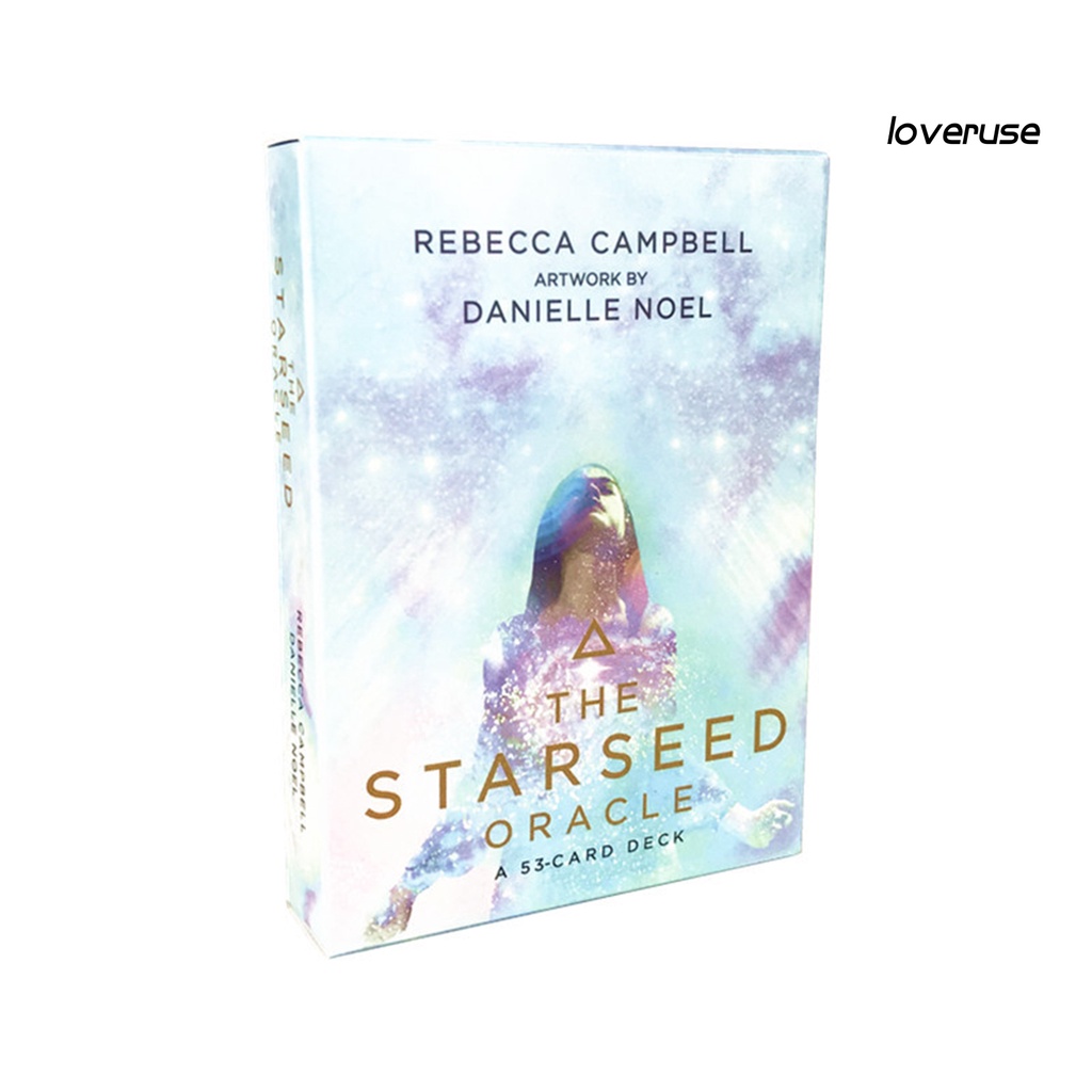 Bộ 53 Lá Bài Tarot The Starseed Oracle Nghệ Thuật Dành Cho Các Bữa Tiệc