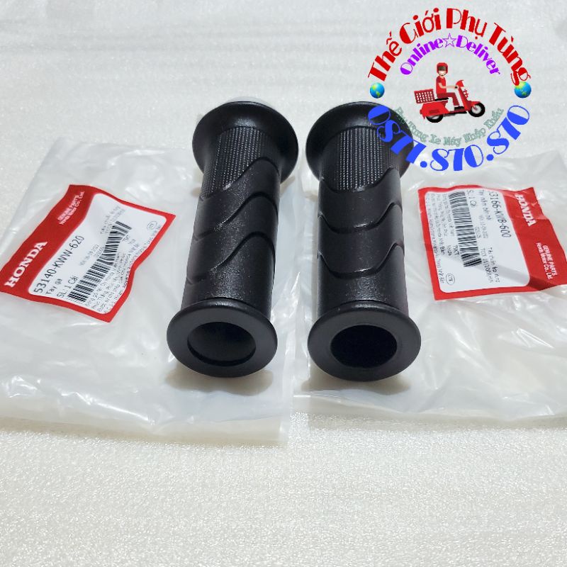 Bao tay Wave S110, Wave A110, RSX zin Honda Việt Nam - 53140-KWW-620/ 53166-KWB-600