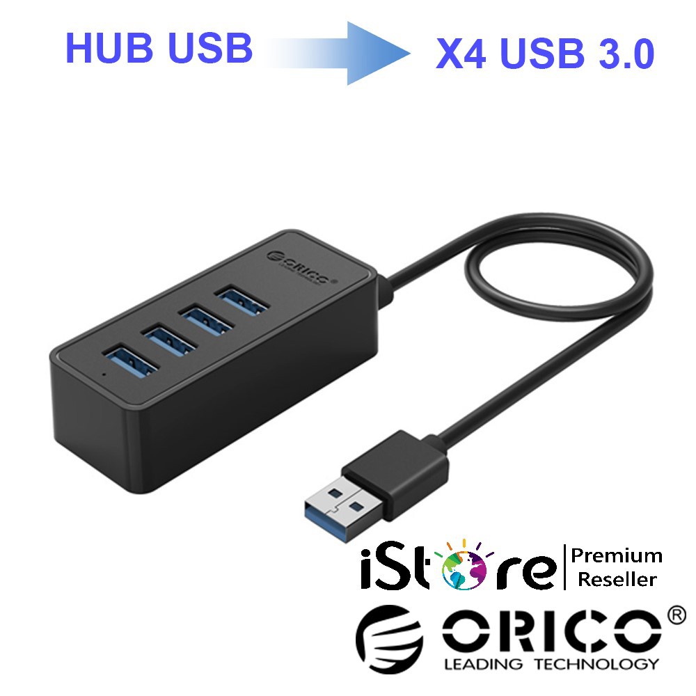 Bộ chia USB 3.0 ORICO 4 Cổng W5P-U3-30/Hub USB ORICO 4 Port