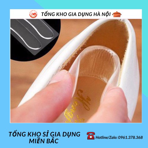 Bộ 2 miếng lót gót giày silicon êm chân cao cấp TỔNG KHO SỈ GIA DỤNG 88