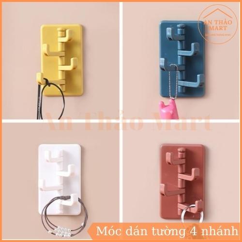 Móc Treo Đồ Nhánh Xoay, Móc Treo Dán Tường Hình Cây Thông Siêu Xinh