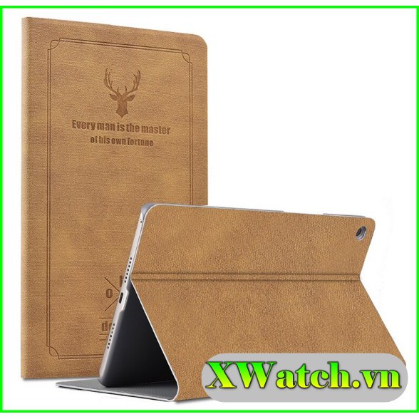 Bao da Xiaomi Mipad 4 Mipad 4 8 inch / Mipad 4 plus 10.1 inch  Mipad 5 Mipad 5 pro họa tiết hươu nai