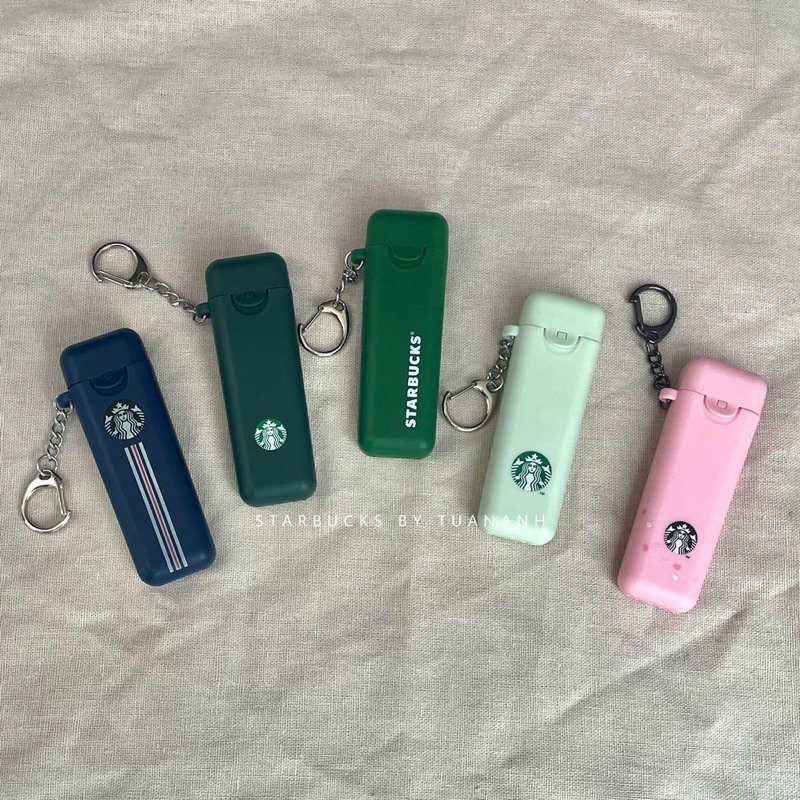 Ống Hút Gấp Gọn Starbucks Reusable Foldable Straw With Case