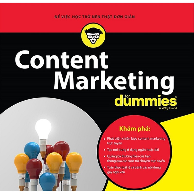 Sách - Content Marketing For Dummies-xây dựng chiến lược hiệu quả cho doanh nghiệp