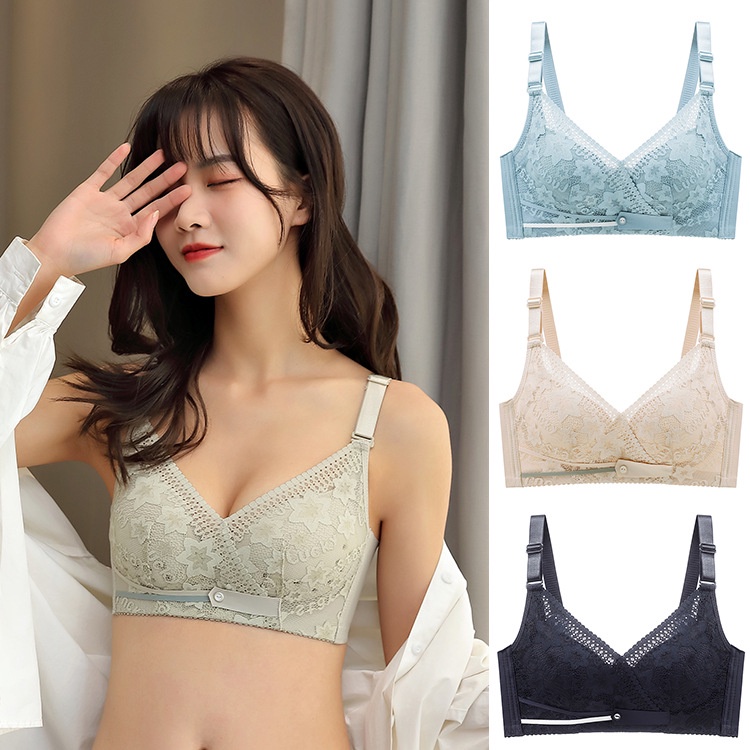 Mới Áo Ngực Không Gọng Không Đường May Thoáng Khí Cho Nữ