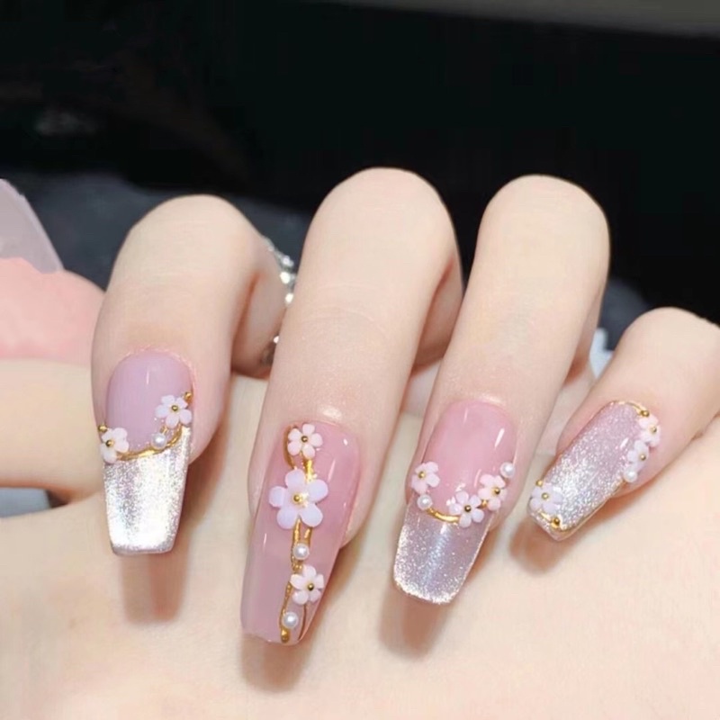 Charm nail, charm hoa nhí , hoa sứ đính móng Phụ Kiện nail