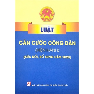Sách - Luật căn cước công dân hiện hành