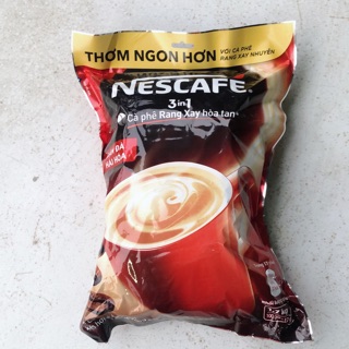 Cà Phê Hoà Tan Nescafe 3IN1 Bịch 100 Gói x 17G