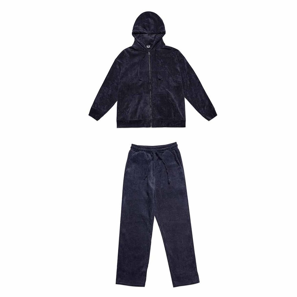 Bộ Set ZOMBIE® Corduroy Tracksuit - Darkblue