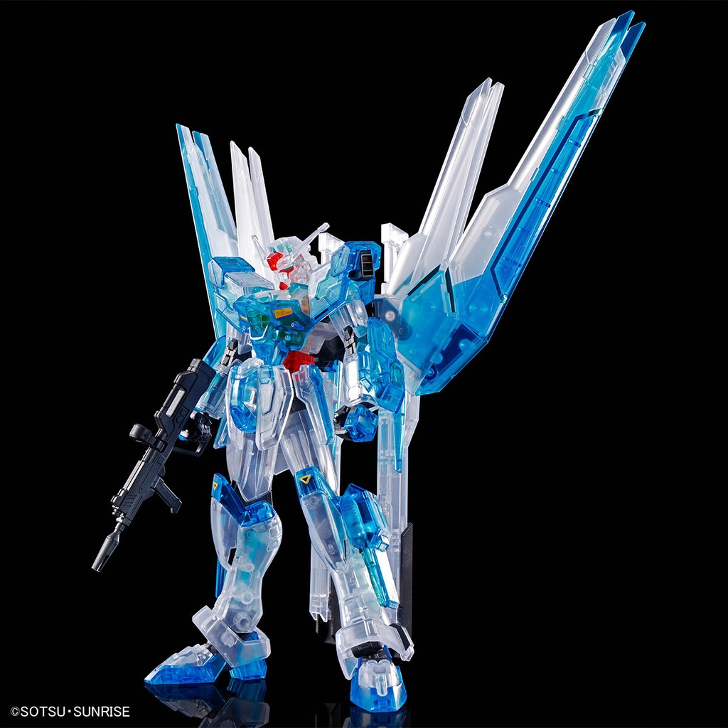 Mô Hình Lắp Ráp The Gundam Base Limited HG GB Helios Gundam [Clear Color]