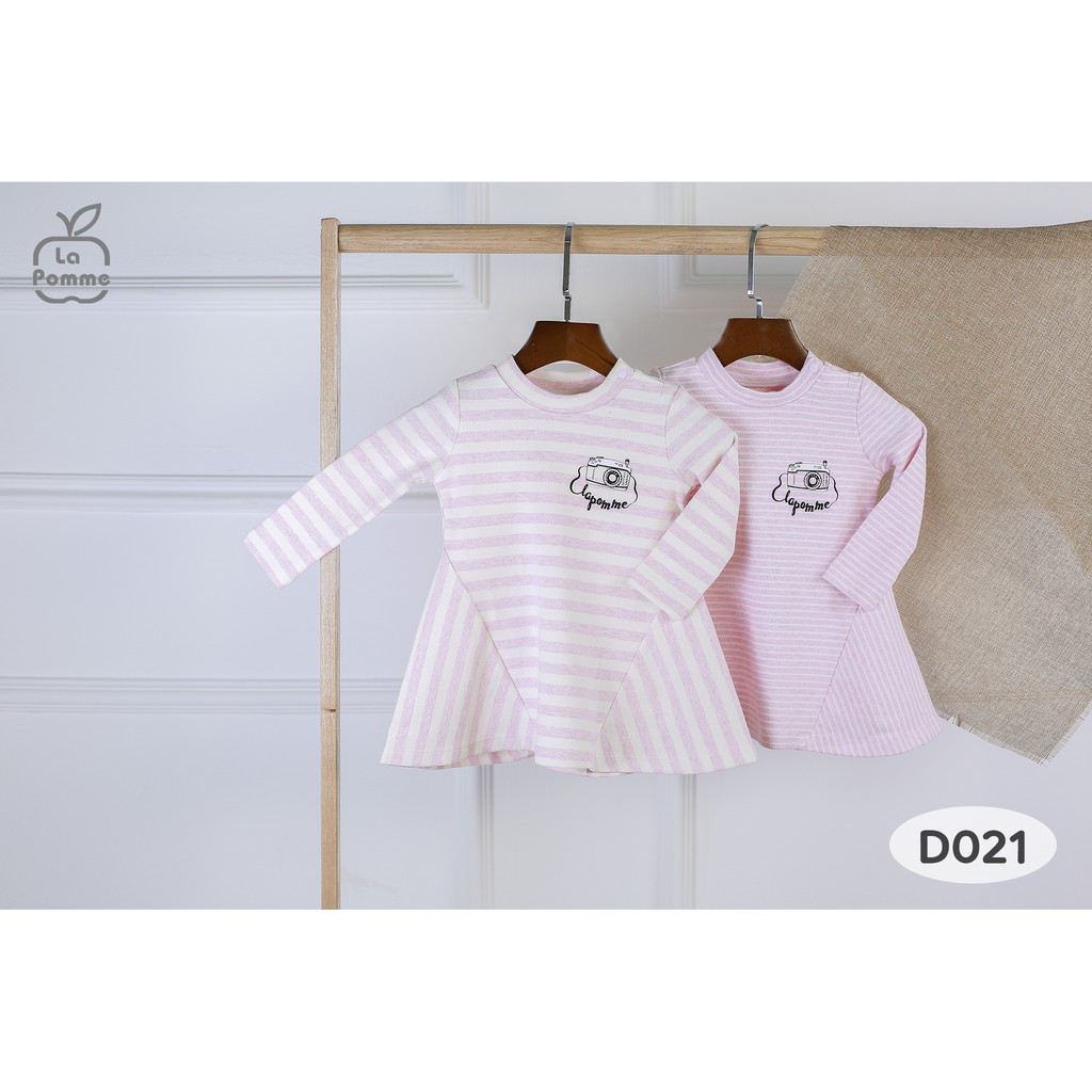 Đầm ( váy ) chữ A La Pomme xòe cotton ấm hình máy ảnh D021