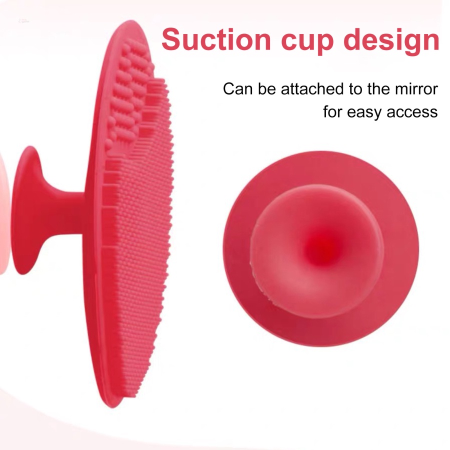 Bàn Chải Silicone Rửa Mặt Làm Sạch Sâu Loại Bỏ Mụn Đầu Đen