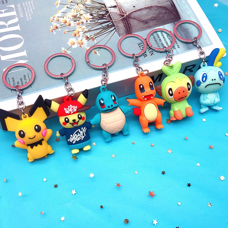 Móc Khóa Hình Pikachu Dễ Thương Đáng Yêu