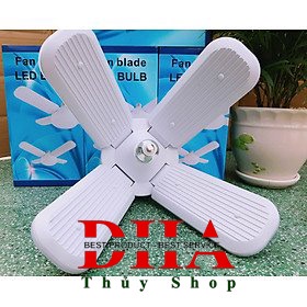 ĐÈN LED E27 4 CÁNH ( HÌNH CÁNH QUẠT) CÔNG SUẤT 60W, TIẾT KIỆM ĐIỆN NĂNG.