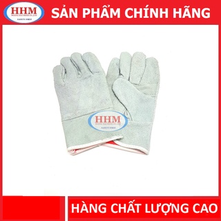 Găng tay da thợ hàn 2 lớp loại ngắn