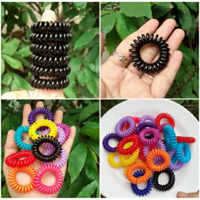 [ size nhỏ] 1 Cột tóc lò xo🌟🌟 3cm đủ màu