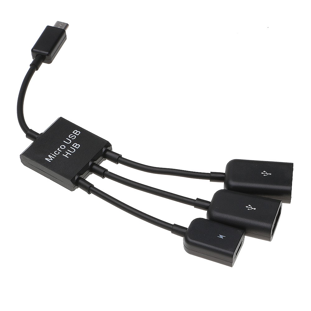 Bộ Chia 1 Cổng Micro Usb Sang 2 Cổng Usb 2.0