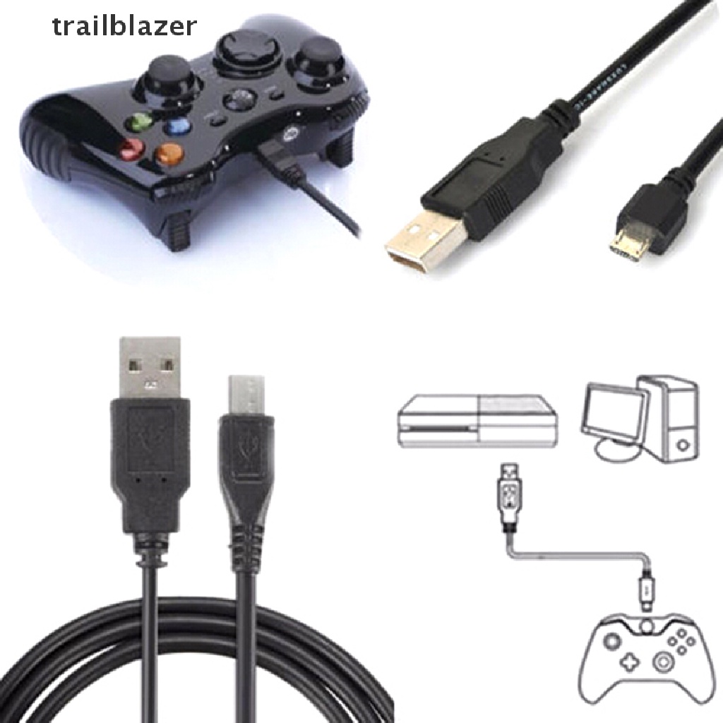 Cáp Sạc micro usb Màu Đen Cho playstation 4 ps4