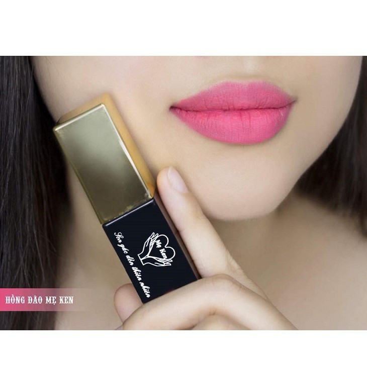 COMBO SON KEM GẤC DỀN MẸ KEN 01 SON 01 DƯỠNG- MÀU HỒNG BABY, ĐỎ GẠCH, HỒNG ĐÀO-CHẤT SON LỲ BỀN MÀU TƯƠI MƯỚT MÔI | BigBuy360 - bigbuy360.vn