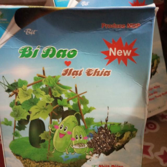 Bột Bí Đao Hạt chia