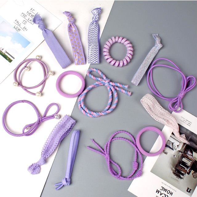 SET KẸP TÓC VIOLET 15-18 cái siêu cưng