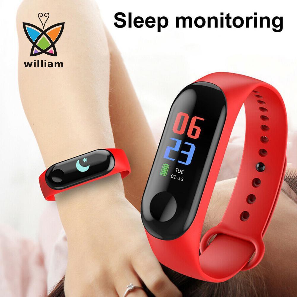 Vòng Đeo Tay Thông Minh M3 Theo Dõi Sức Khỏe Kèm Phụ Kiện