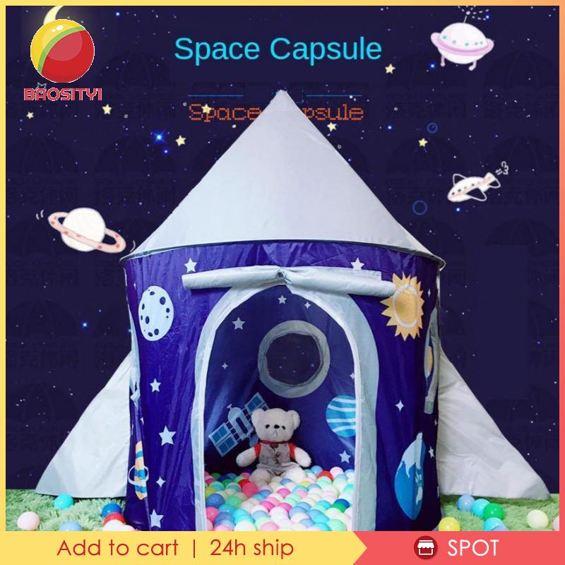 Kids Child Space Themed Playtent Playkit Toys Cute Castle Polyster Cotton