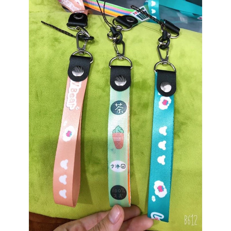 Dây đeo thẻ,đeo điện thoại hình bơ nhiều hình