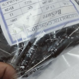 Tụ loa 2 đầu 1.5uf 100v combo 10
