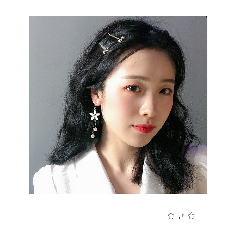 Hoa tai mặt thời trang Hàn Quốc