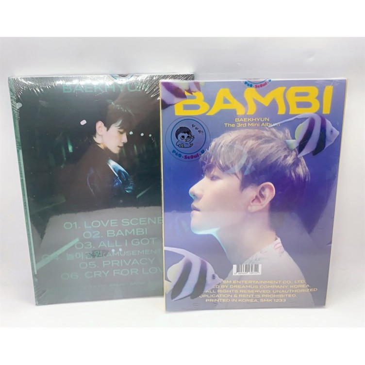 BBH Bambi/ Đêm mưa - Hộp quà tặng