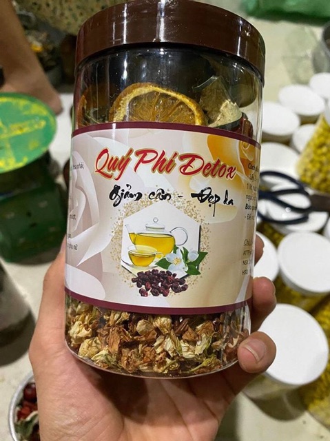 TRÀ QUÝ PHI DETOX GIỮ DÁNG ĐẸP DA 350gr