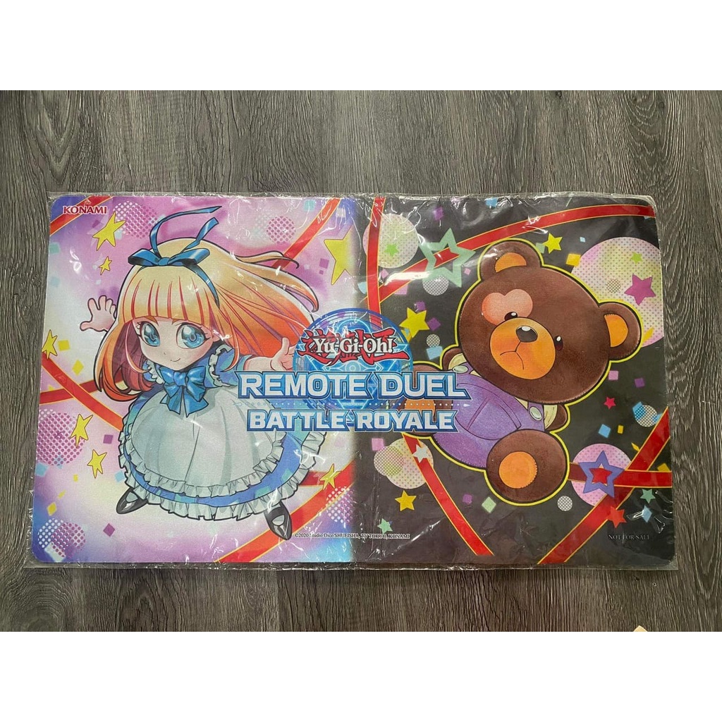 Bàn Đấu Bài Playmat chính hãng Remote duel Nhật bản cao cấp Doll moster