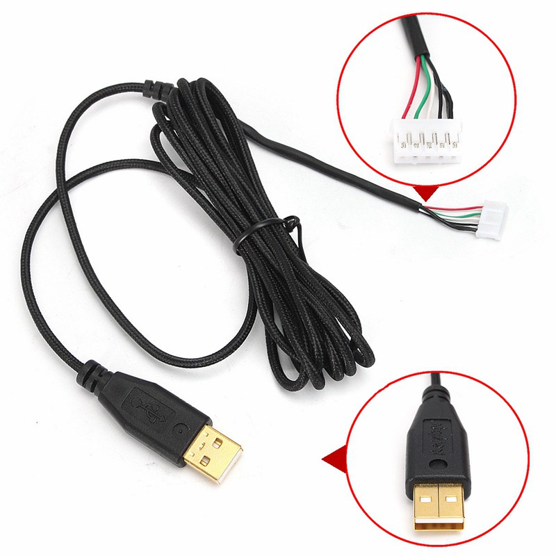 Dây cáp đầu usb 2.1M chất lượng cao cho chuột chơi game