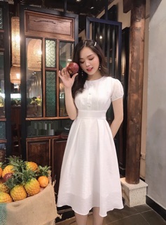 Váy lụa tơ cho nữ