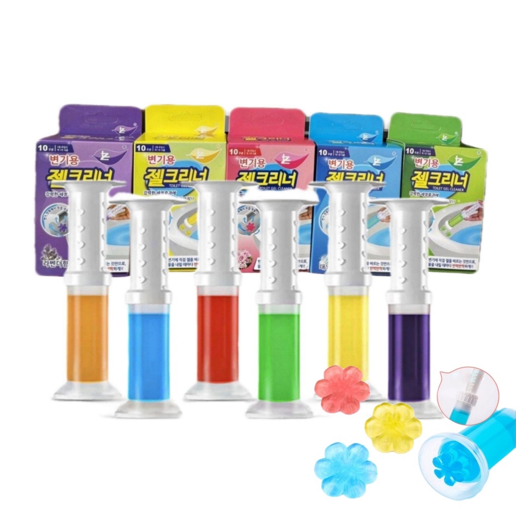 Gel thơm, gel khử mùi toilet bông hoa