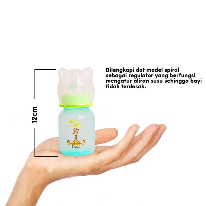 Bình Sữa Dung Tích 90ml Không Chứa Chất Hóa Học Il-818