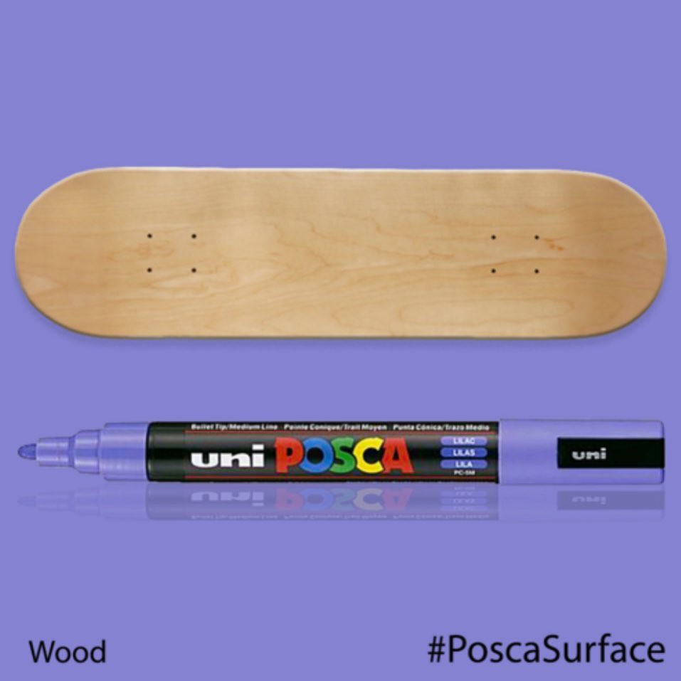 Bút sơn nước vẽ đa chất liệu Uni Posca PC-8K - Ngòi 8.0mm