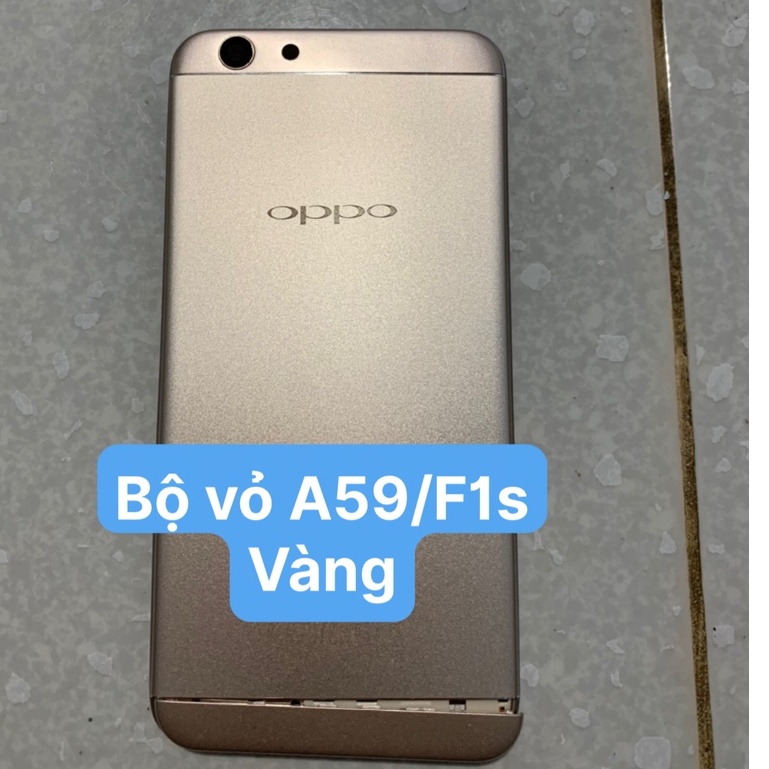 Vỏ oppo F1s / A59 ( gồm lưng vỏ, xương, phím, kính camera )