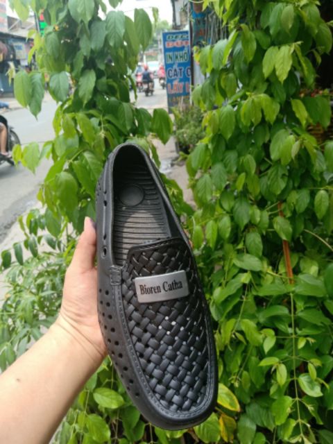 GIÀY LƯỜI NAM SIÊU NHẸ ĐI MƯA k1039