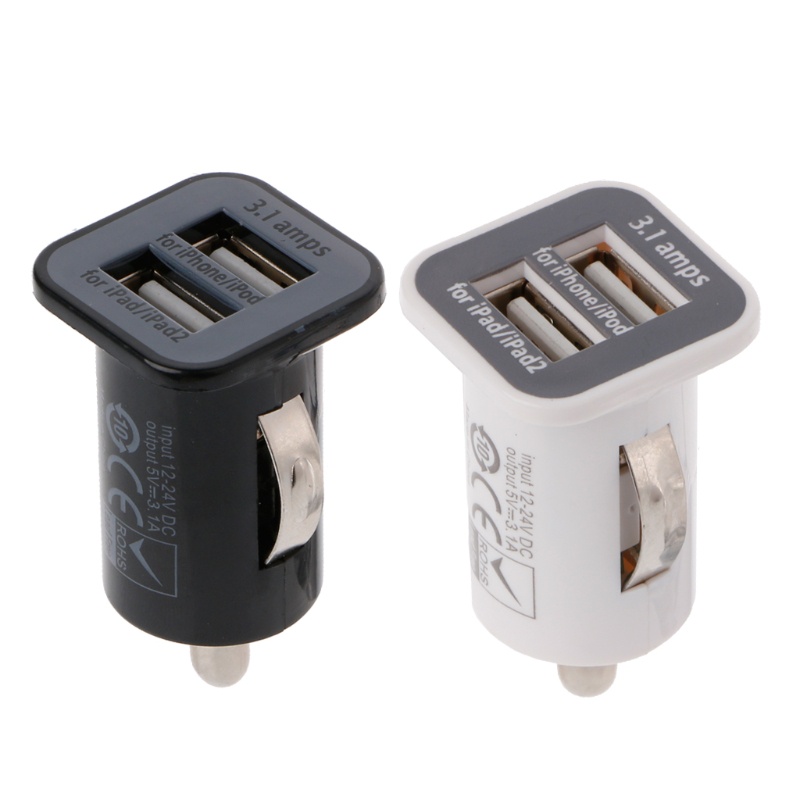 ✿ Tẩu Sạc Hai Cổng USB Cho Xe Hơi
