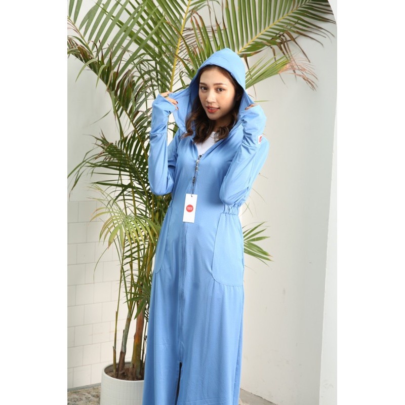 Áo Choàng Chống Nắng Vải Thông Hơi V968 - Thiết Kế Có Khóa Túi Tiện Ích - Chất Vải Chống Tia UV Cực Tổt | BigBuy360 - bigbuy360.vn