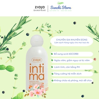 Dung dịch vệ sinh phụ nữ Intima 200ml