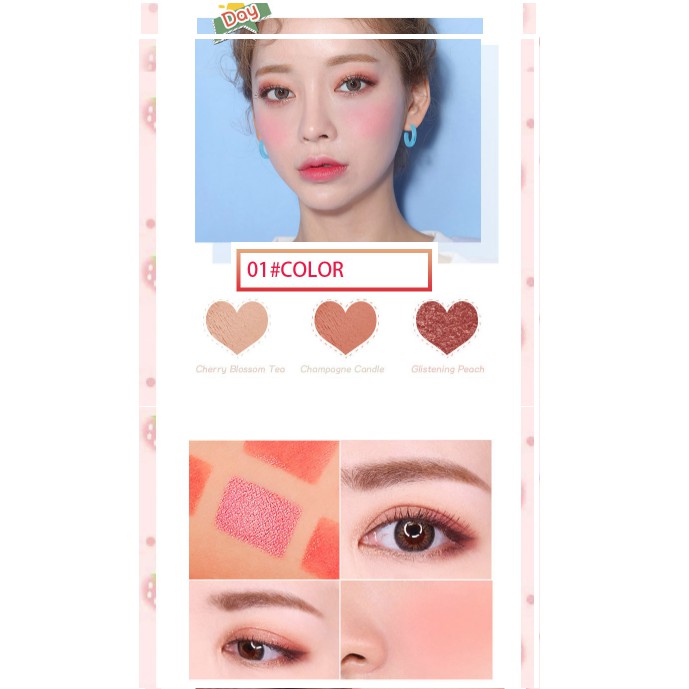 Bảng phấn mắt má tạo khối đa năng Wodwod Eyeshadow Ten Colors 10 ô | BigBuy360 - bigbuy360.vn