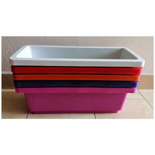 Chậu Nhựa Trồng Rau Hoa Cây Cảnh KT 48X16X20CM
