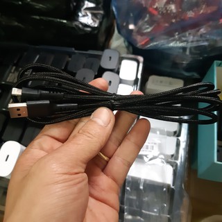 Cáp Dù Lightning GH01 Dài 2m Cho Iphone, Ipad, Hàng Nhập Khẩu