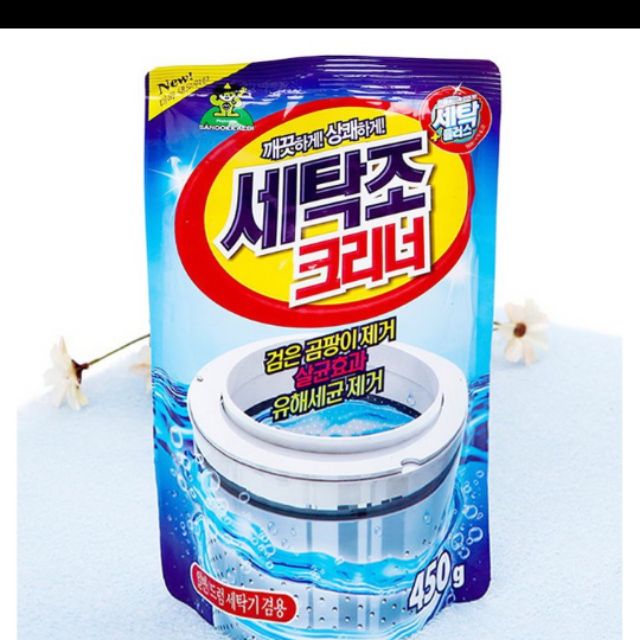 Combo Chất tẩy lồng máy giặt hàn quốc