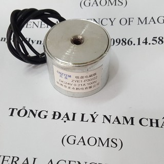 Nam châm điện 24V-100N-10kg